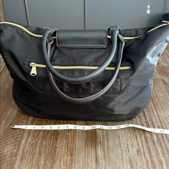 Aimee Kestenberg Nylon Black Tote Bag - Picture 6 of 16